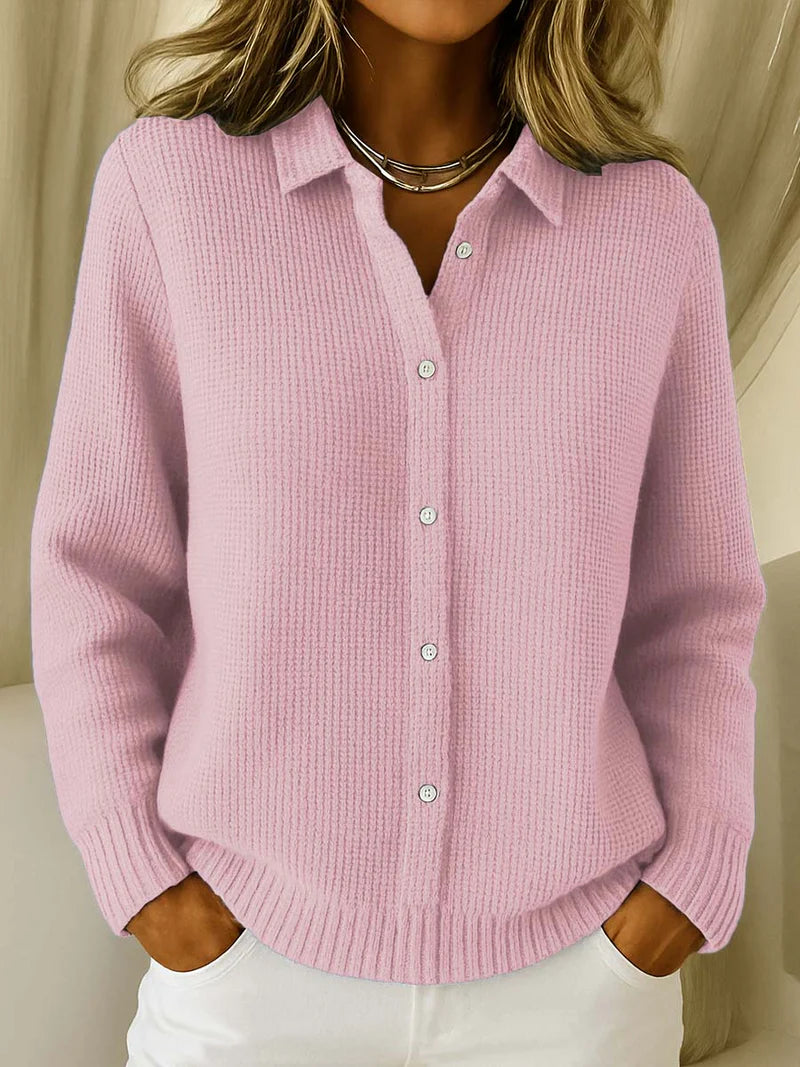 MAEVE | CLASSIC KNIT BUTTON CARDIGAN